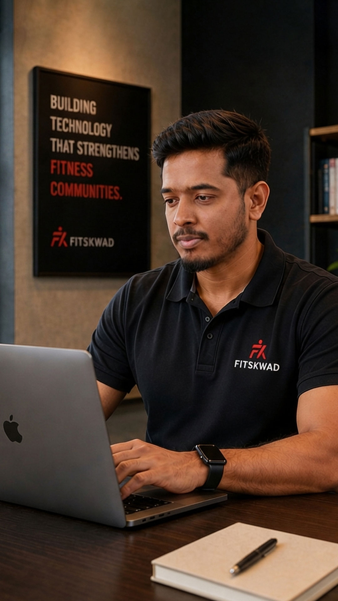 Sharath Bharadwaj, founder of Fitskwad